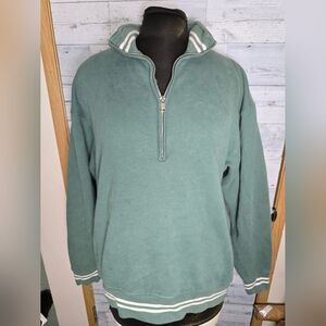 Abercrombie & Fitch Essential Vintage Sunday Half-Zip